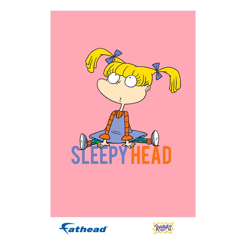 Rugrats – Sleepy Head – Peel & Stick Poster – Official Nickelodeon – Reusable Vinyl Wall Decal