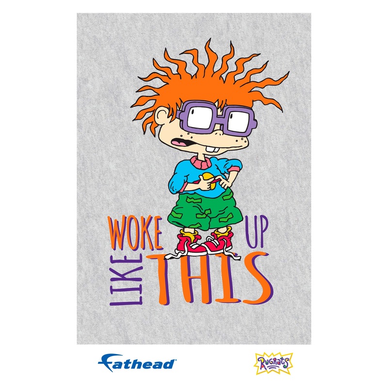 Rugrats – Woke Up Like This – Peel & Stick Poster – Official Nickelodeon – Reusable Vinyl Wall Decal