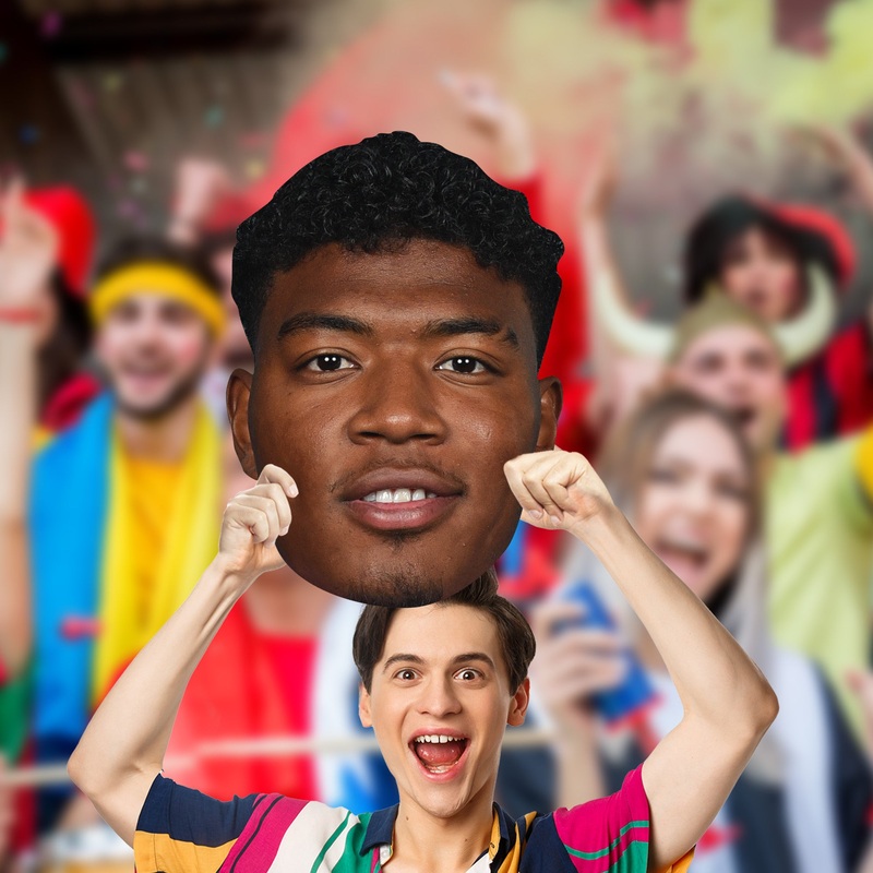 Rui Hachimura – Big Head – Official NBPA – Los Angeles Lakers – Foam Core Cutout