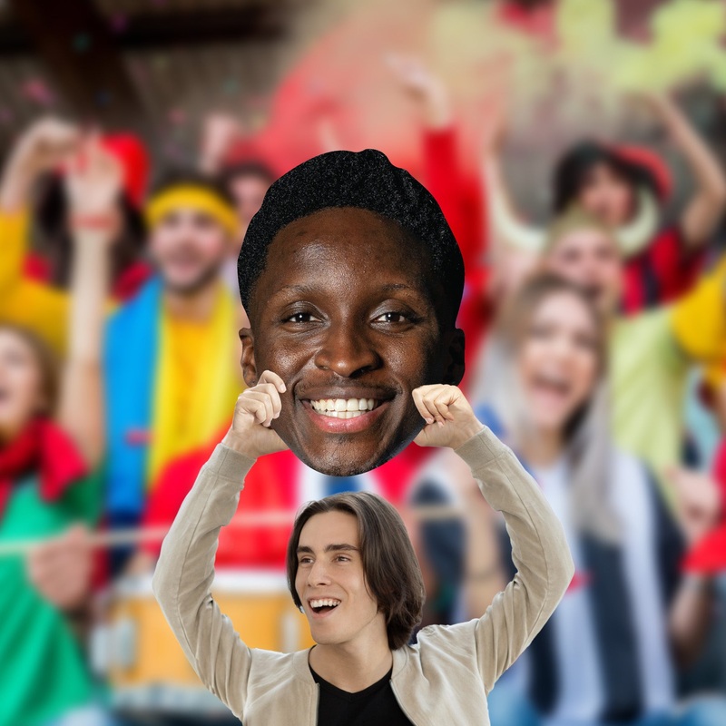 Victor Oladipo – Big Head – Official NBPA – Oklahoma City Thunder – Foam Core Cutout
