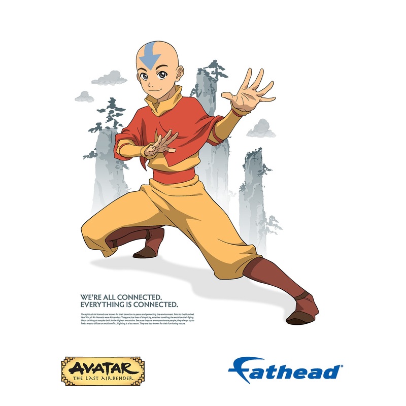 Aang – Peel & Stick Poster – Official Nickelodeon – Avatar The Last Airbender – Reusable Vinyl Wall Decal #2