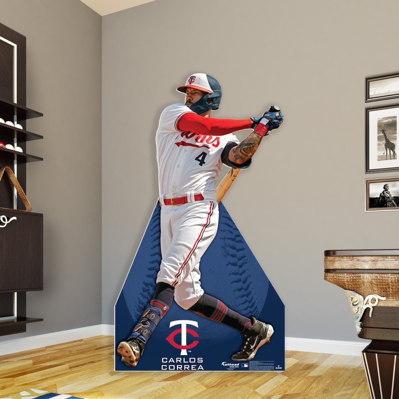 Carlos Correa – Life-Size Stand Out – Official MLB – Minnesota Twins – Foam Core Cutout