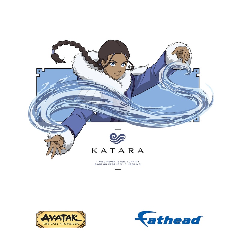 Katara – Peel & Stick Poster – Official Nickelodeon – Avatar The Last Airbender – Reusable Vinyl Wall Decal