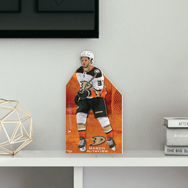 Mason McTavish – Mini Stand Out – Official NHL – Anaheim Ducks – Cardstock Cutout