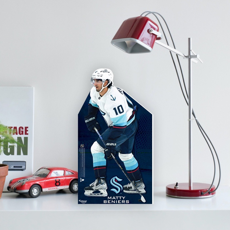 Matty Beniers – Mini Stand Out – Official NHL – Seattle Kraken – Cardstock Cutout