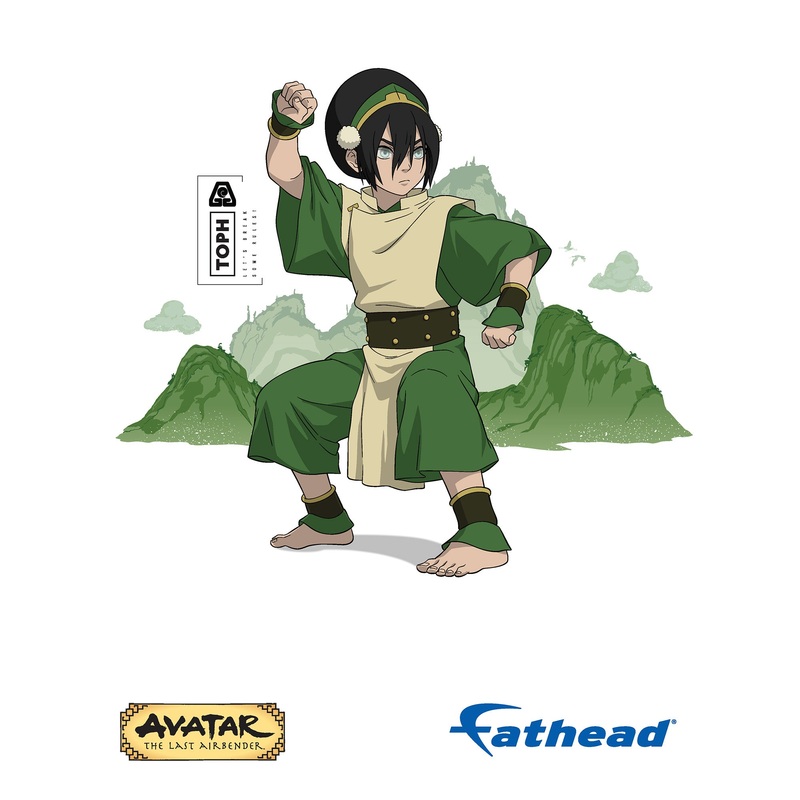 Toph – Peel & Stick Poster – Official Nickelodeon – Avatar The Last Airbender – Reusable Vinyl Wall Decal