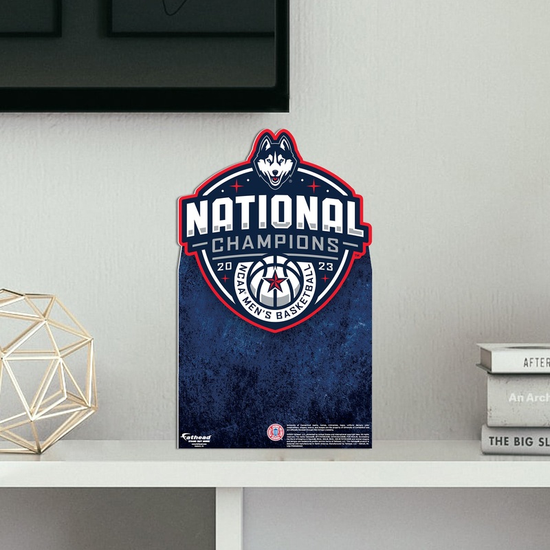 UConn Huskies 2023 Basketball Champions – Mini Stand Out – Official NCAA – Cardstock Cutout