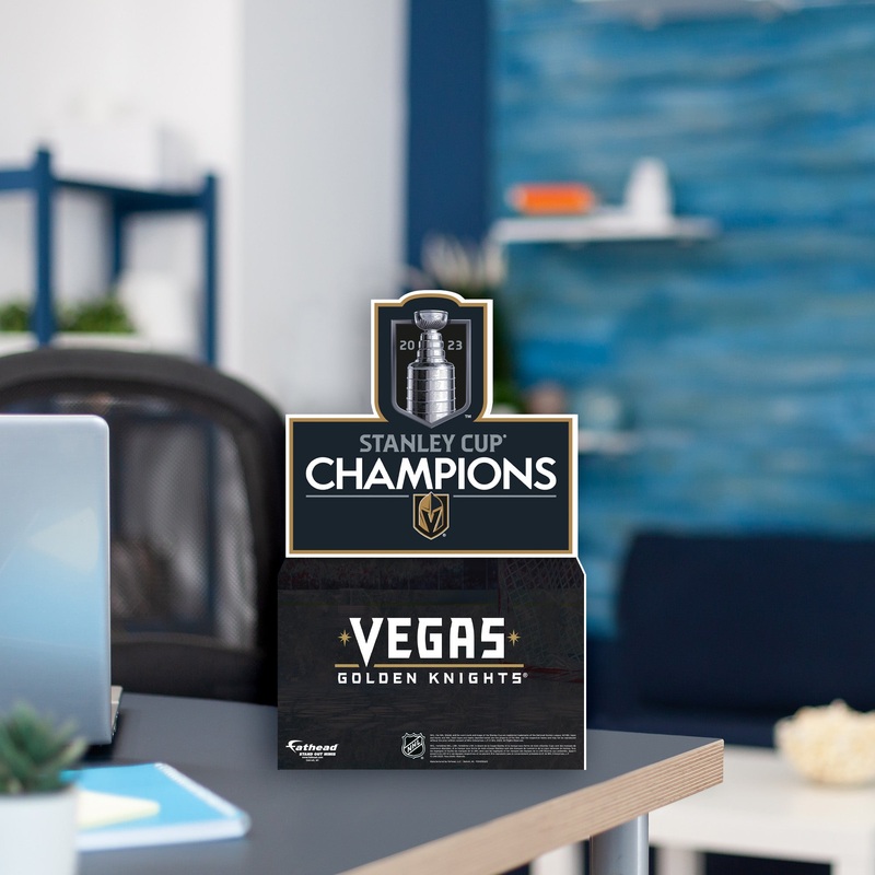 Vegas Golden Knights 2023 Stanley Cup Champions – Mini Stand Out – Official NHL – Cardstock Cutout
