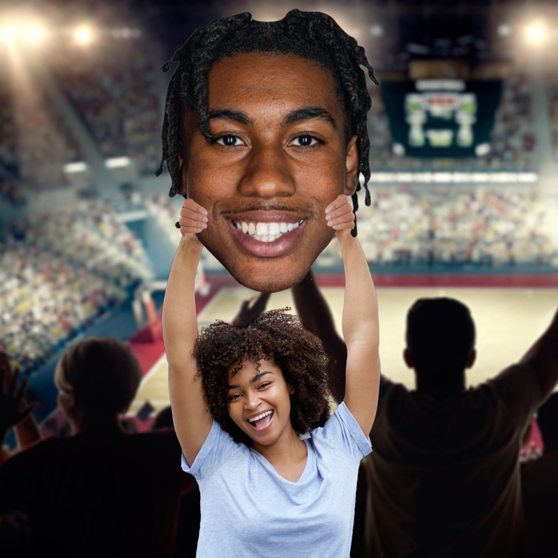 Jaden Ivey – Big Head – Official NBPA – Detroit Pistons – Foam Core Cutout