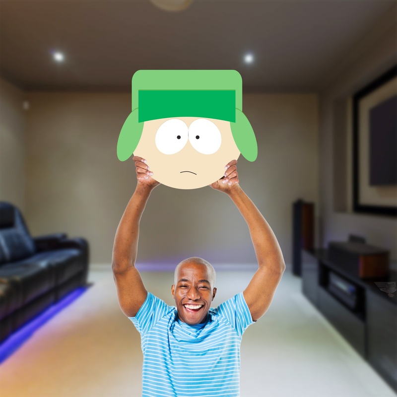 Kyle – Big Head – Officially Licensed Paramount – South Park – Foam Core Cutout