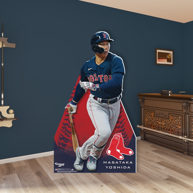 Masataka Yoshida – Life-Size Stand Out – Official MLB – Boston Red Sox – Foam Core Cutout