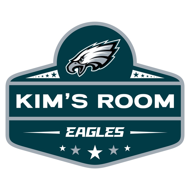 Philadelphia Eagles – Badge – With Personalized Name – Official NFL – Reusable Vinyl Transfer Decal #2