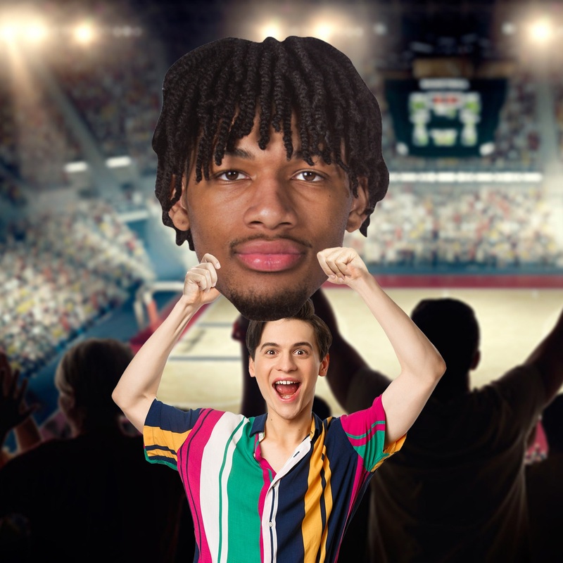Shaedon Sharpe – Big Head – Official NBPA – Portland Trail Blazers – Foam Core Cutout