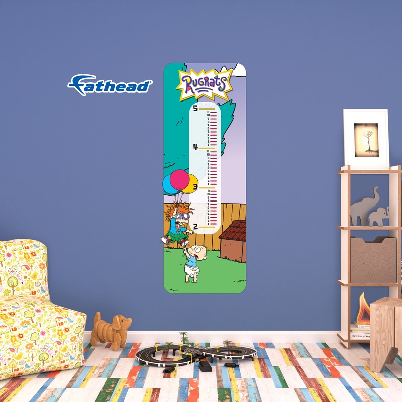 Tommy and Chuckie – Growth Chart – Official Nickelodeon – Rugrats – Reusable Vinyl Wall Decal #1