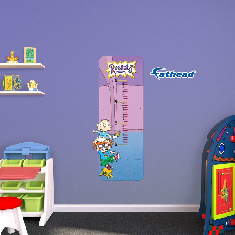 Tommy and Chuckie – Growth Chart – Official Nickelodeon – Rugrats – Reusable Vinyl Wall Decal #2
