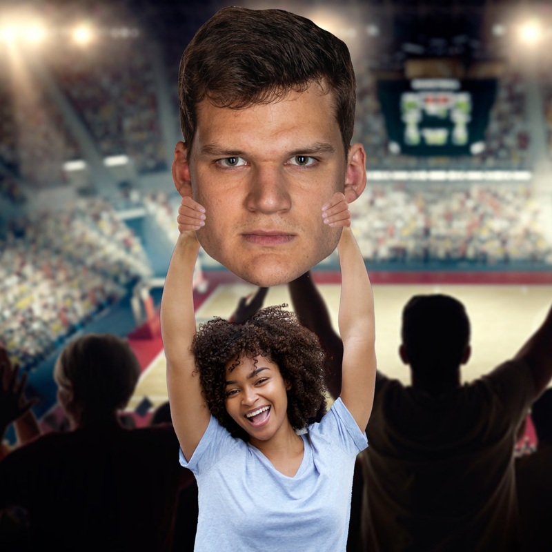 Walker Kessler – Big Head – Official NBPA – Utah Jazz – Foam Core Cutout