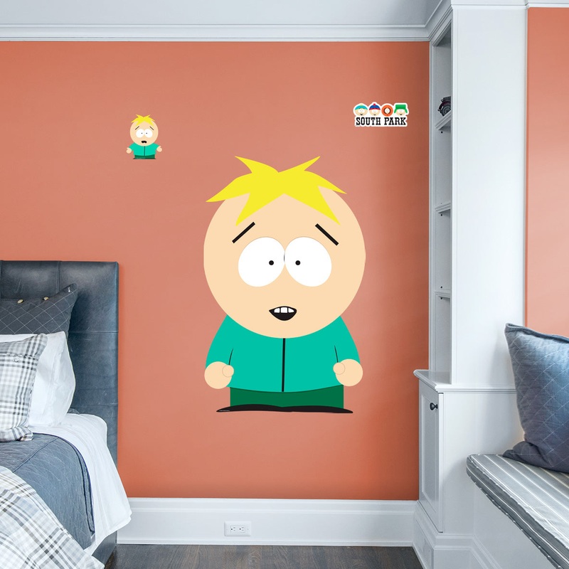 Butters – South Park – RealBig Collection – Official Paramount – Reusable Vinyl Wall Decals