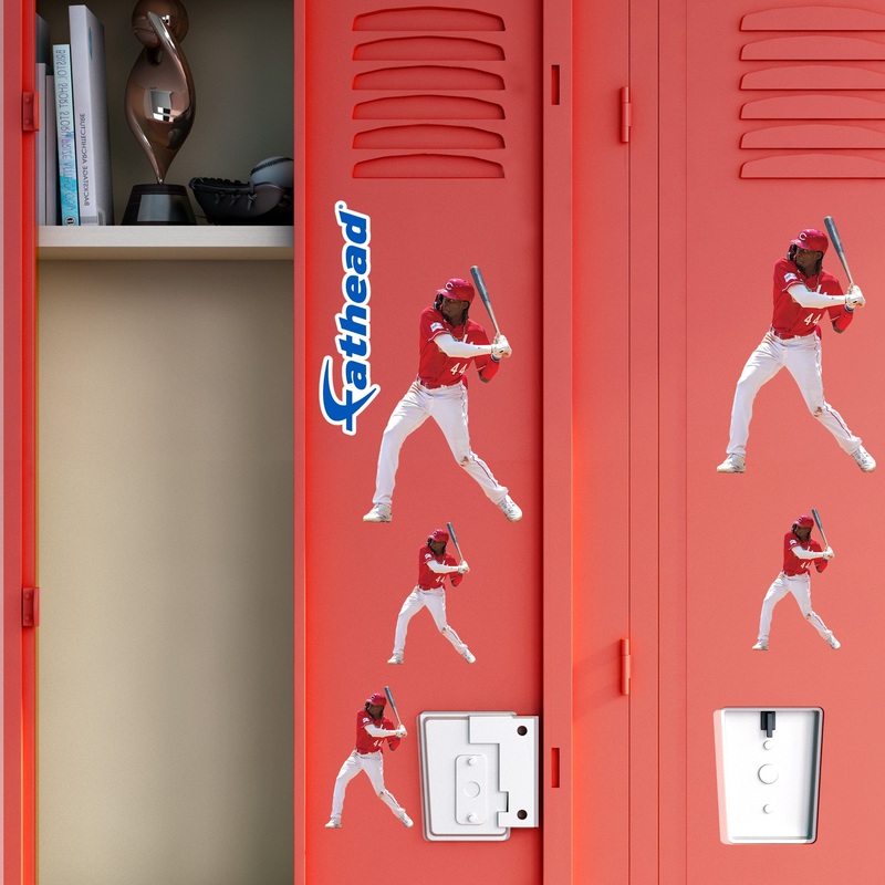 Elly De La Cruz – 5 Minis (Mixed Sizes) – Official MLB – Cincinnati Reds – Reusable Vinyl Decals