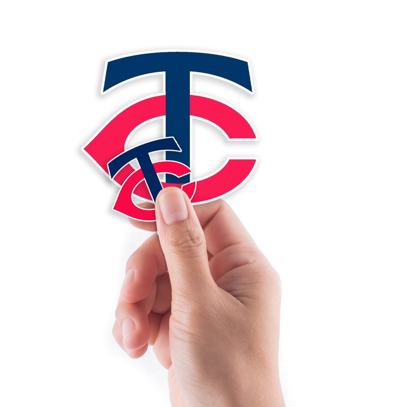 Minnesota Twins – 5 Logo Minis (Mixed Sizes) – Official MLB – Reusable Vinyl Decals