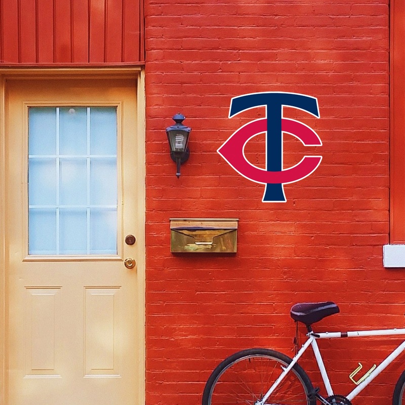 Minnesota Twins – Logo – Outdoor Wall Decals – Official MLB – Scratch Resistant Alumigraphics Smooth