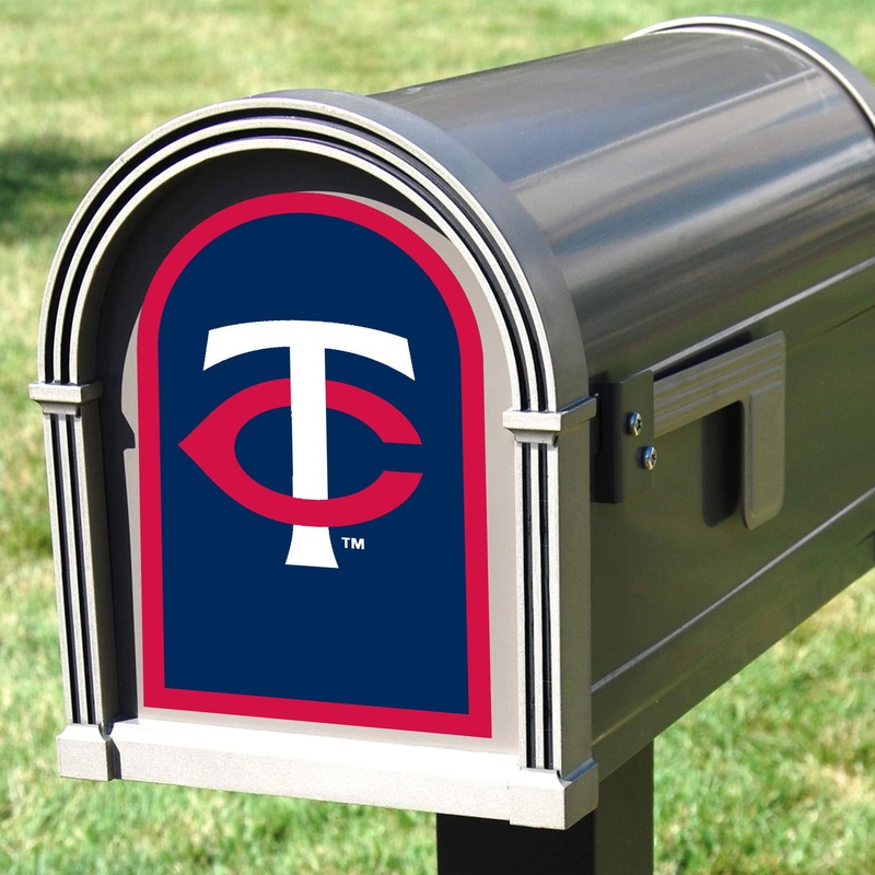 Minnesota Twins – Mailbox Logo – Outdoor Wall Decal – Official MLB – Scratch Resistant Alumigraphics Smooth