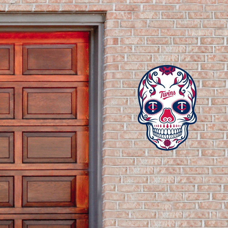 Minnesota Twins – Sugar Skull Logo – Outdoor Wall Decals – Official MLB – Scratch Resistant Alumigraphics Smooth