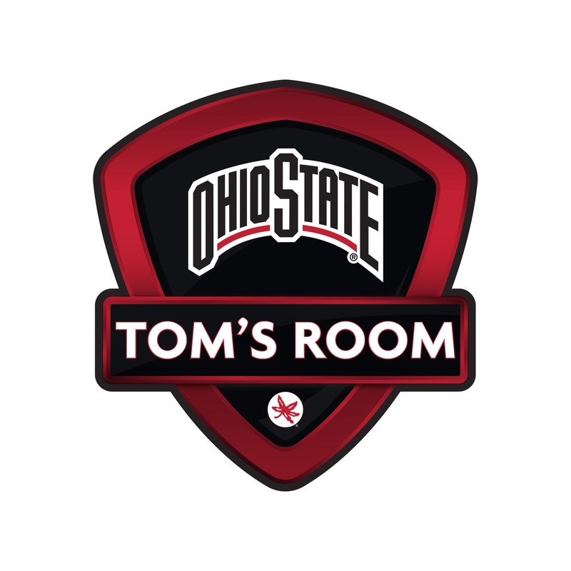 Ohio State Buckeyes – Badge – With Personalized Name – Official NCAA – Vinyl Transfer Decal