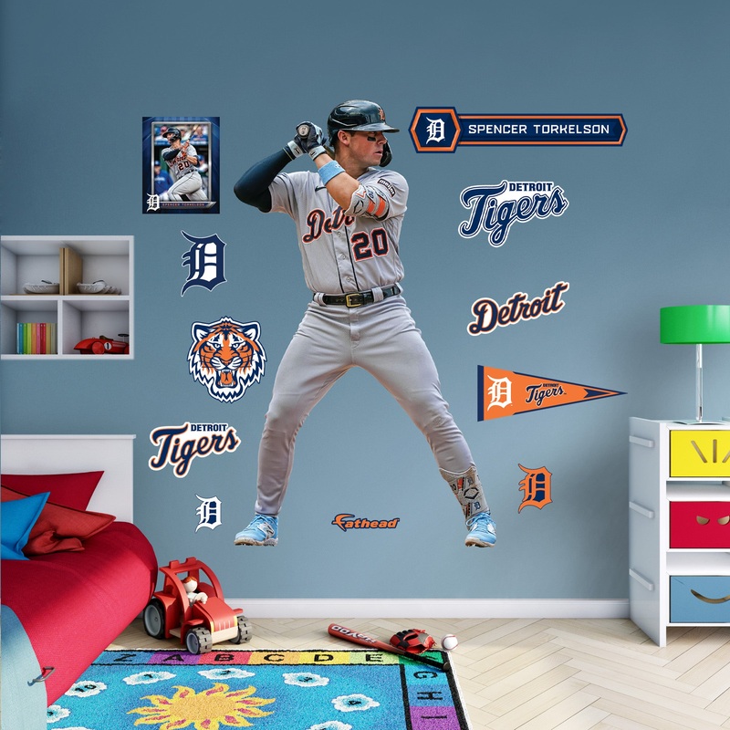 Spencer Torkelson – RealBig Collection – Official MLB – Detroit Tigers – Reusable Vinyl Wall Decals #2