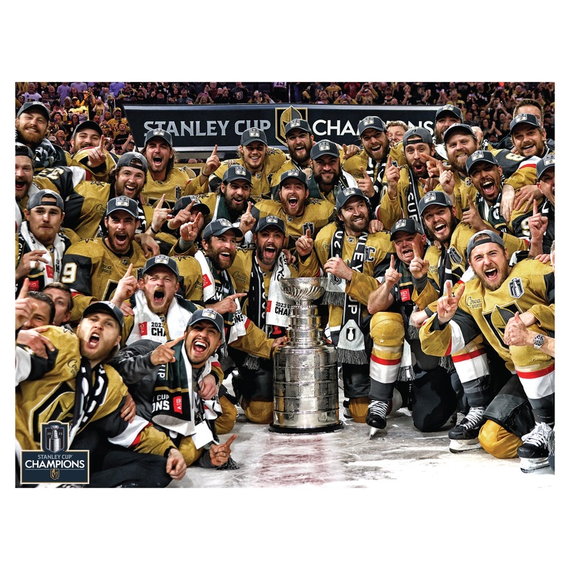 Vegas Golden Knights – 2023 Team Stanley Cup Pose – Peel & Stick Poster – Official NHL – Reusable Vinyl Wall Decal