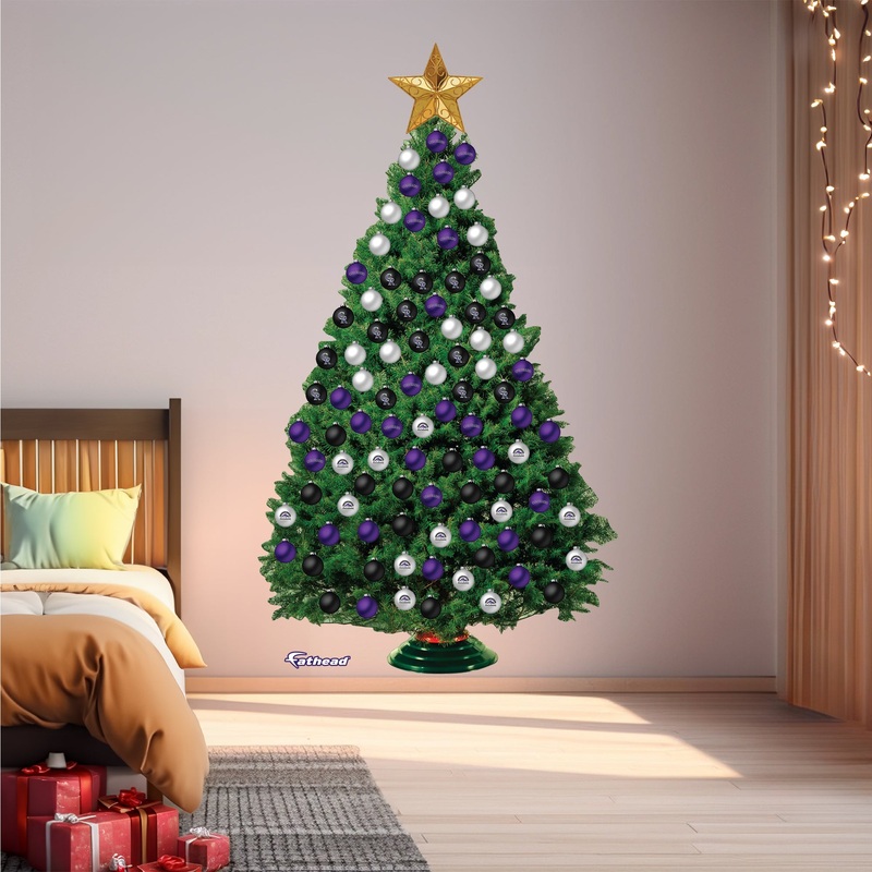 Colorado Rockies – Decorate Your Own Christmas Tree – Official MLB – Reusable Vinyl Wall Decals