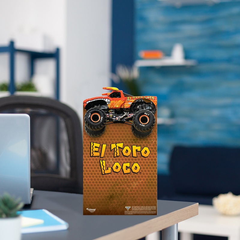 El Toro Loco – Monster Jam – Mini Stand Out – Official Monster Jam – Cardstock Cutout