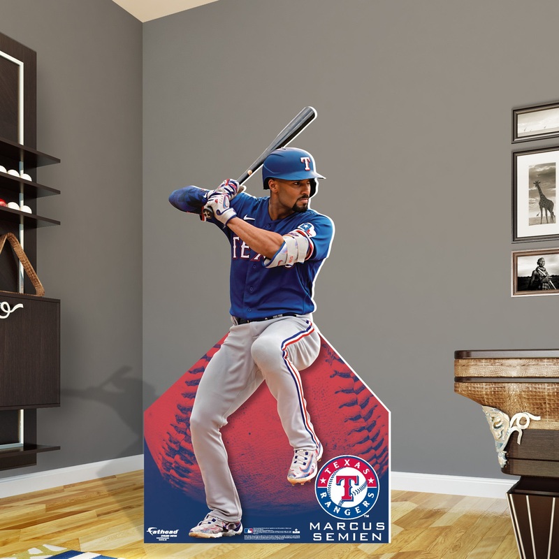 Marcus Semien – Life-Size Stand Out – Official MLB – Texas Rangers – Foam Core Cutout #2