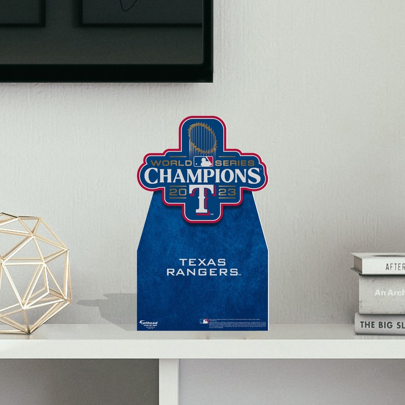 Texas Rangers World Series Champions – Mini Stand Out – Official MLB – Cardstock Cutout