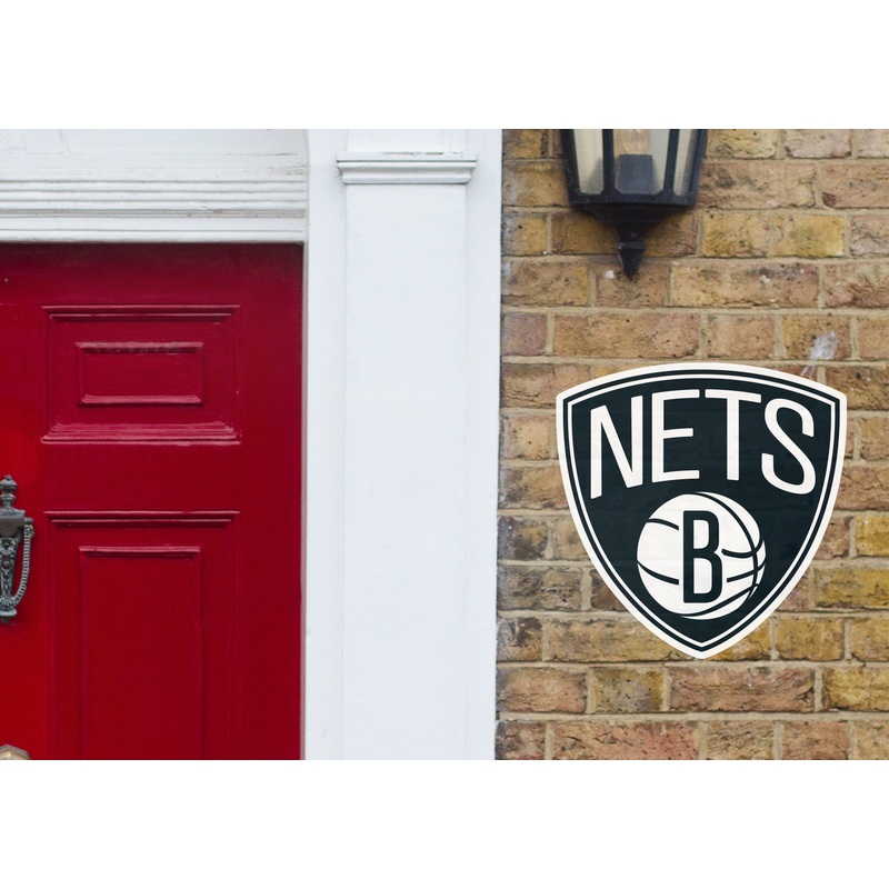 Brooklyn Nets – Logo – Outdoor Wall Decals – Official NBA – Scratch Resistant Alumigraphics Smooth