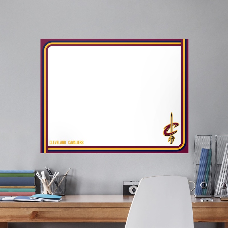 Cleveland Cavaliers – Dry Erase Whiteboard – Official NBA – Reusable Vinyl Wall Decal #1