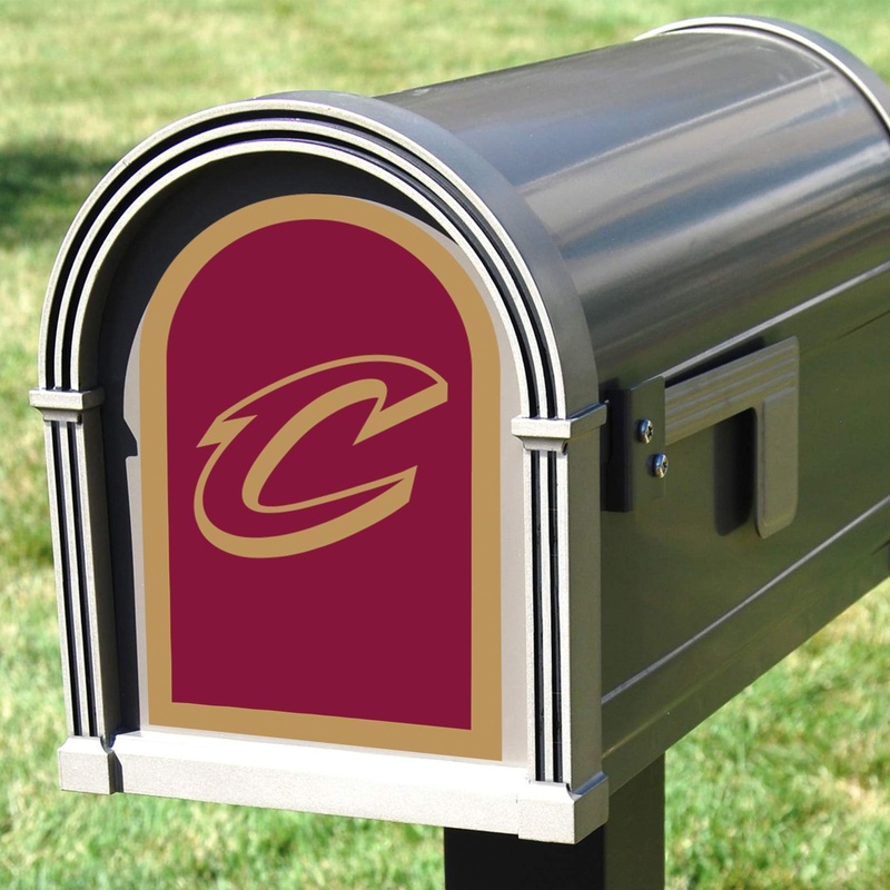 Cleveland Cavaliers – Mailbox Logo – Outdoor Wall Decal – Official NBA – Scratch Resistant Alumigraphics Smooth