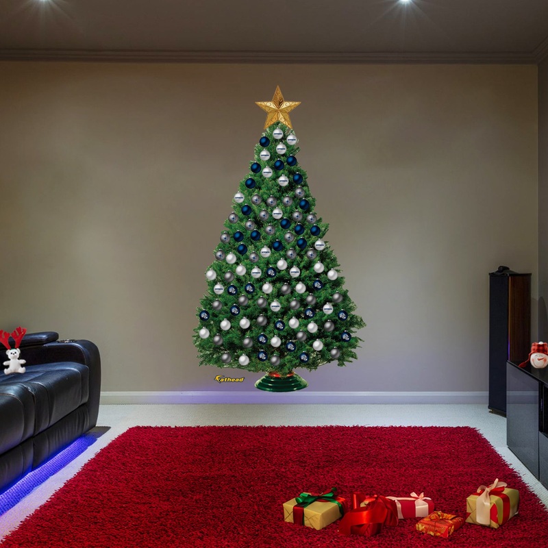 Dallas Cowboys – Decorate Your Own Christmas Tree – Official NFL – Reusable Vinyl Wall Decals