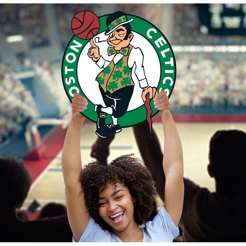 Logo – Big Head – Official NBA – Boston Celtics – Foam Core Cutout