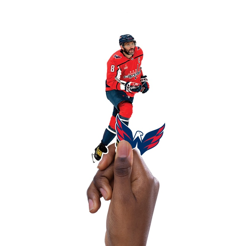 Alex Ovechkin – 5 Minis (Mixed Sizes) – Official NHL – Washington Capitals – Reusable Vinyl Decals