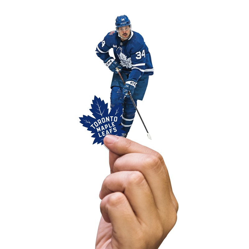 Auston Matthews – 5 Minis (Mixed Sizes) – Official NHL – Toronto Maple Leafs – Reusable Vinyl Decals