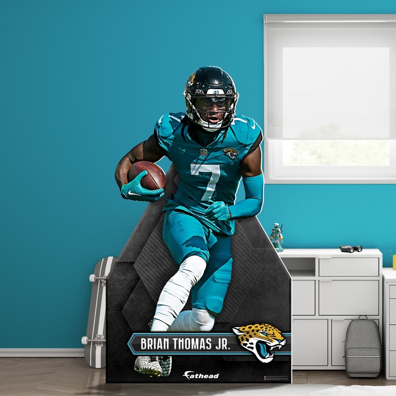 Brian Thomas Jr. – Life-Size Stand Out – Official NFL – Jacksonville Jaguars – Foam Core Cutout