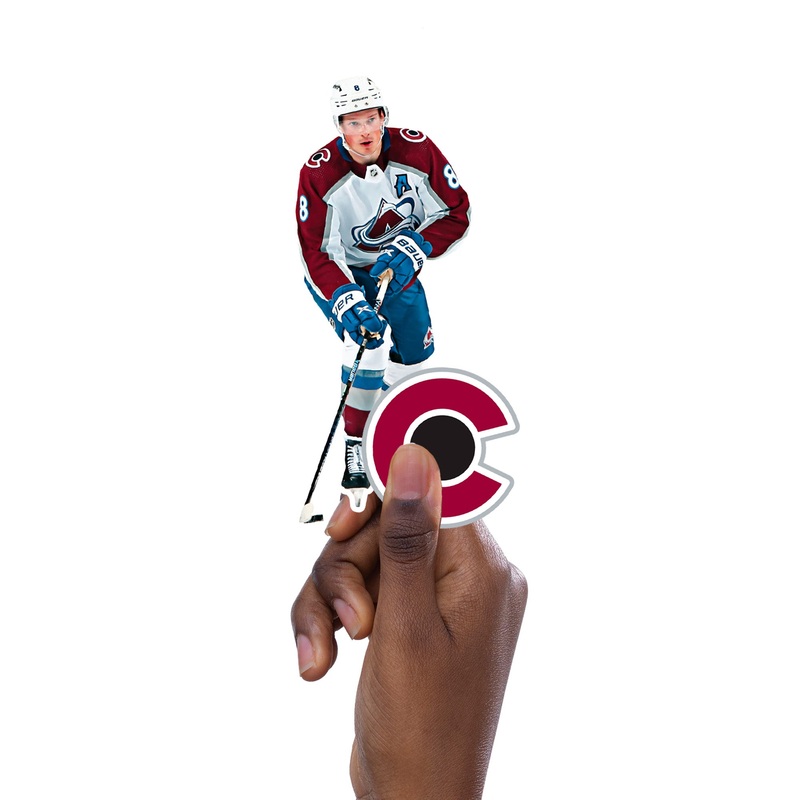 Cale Makar – 5 Minis (Mixed Sizes) – Official NHL – Colorado Avalanche – Reusable Vinyl Decals