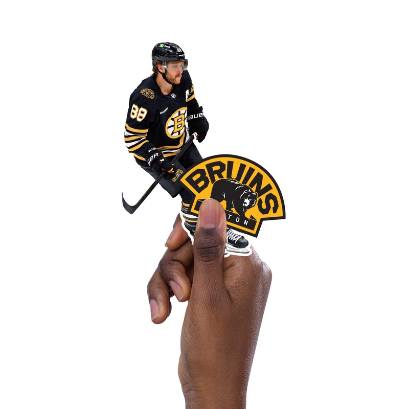 David Pastrnak – 5 Minis (Mixed Sizes) – Official NHL – Boston Bruins – Reusable Vinyl Decals