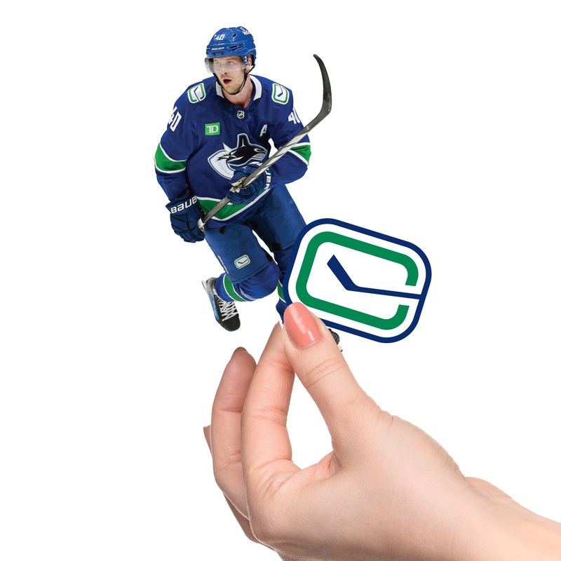 Elias Pettersson – 5 Minis (Mixed Sizes) – Official NHL – Vancouver Canucks – Reusable Vinyl Decals