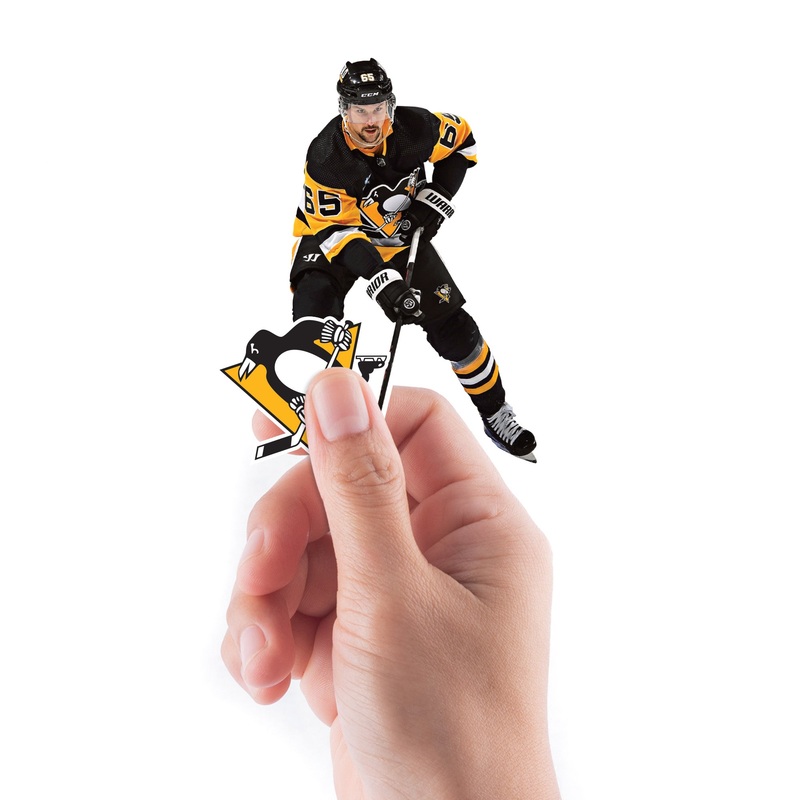 Erik Karlsson – 5 Minis (Mixed Sizes) – Official NHL – Pittsburgh Penguins – Reusable Vinyl Decals