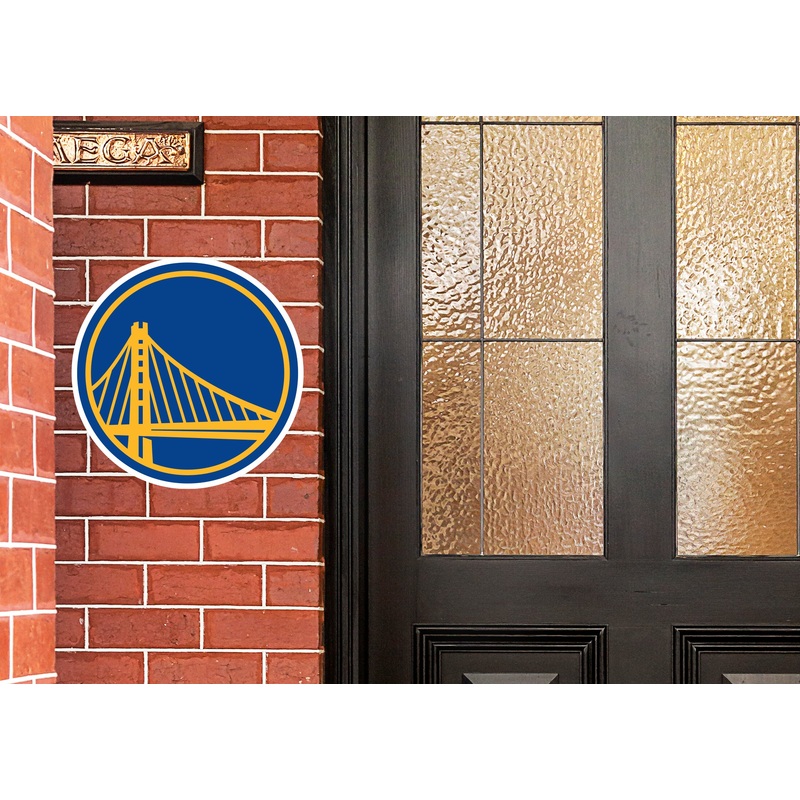 Golden State Warriors – Logo – Outdoor Wall Decals – Official NBA – Scratch Resistant Alumigraphics Smooth