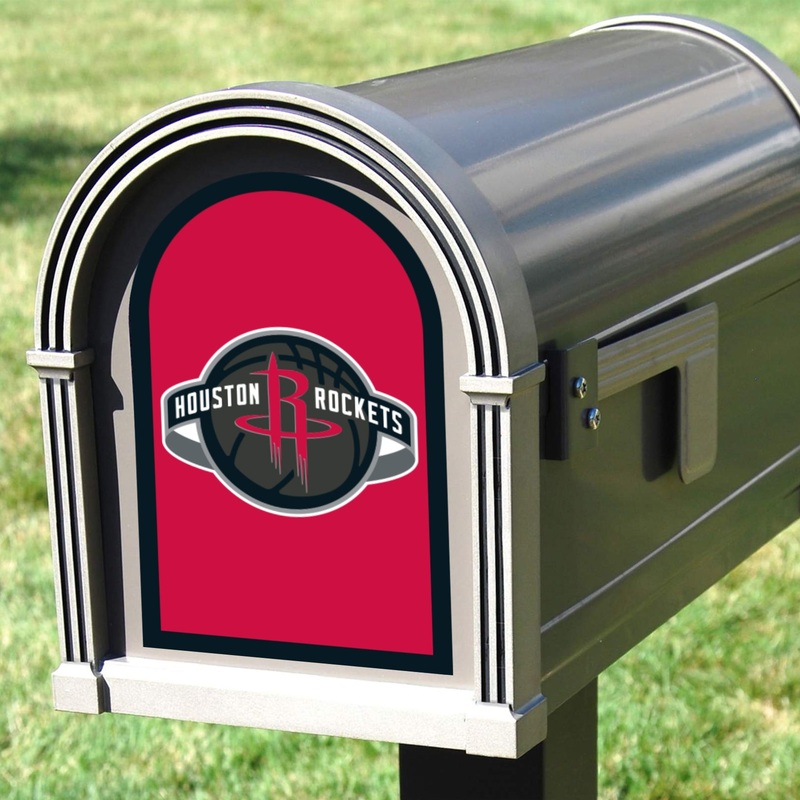 Houston Rockets – Mailbox Logo – Outdoor Wall Decal – Official NBA – Scratch Resistant Alumigraphics Smooth