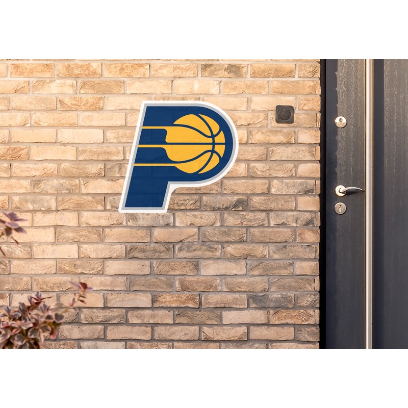 Indiana Pacers – Logo – Outdoor Wall Decals – Official NBA – Scratch Resistant Alumigraphics Smooth