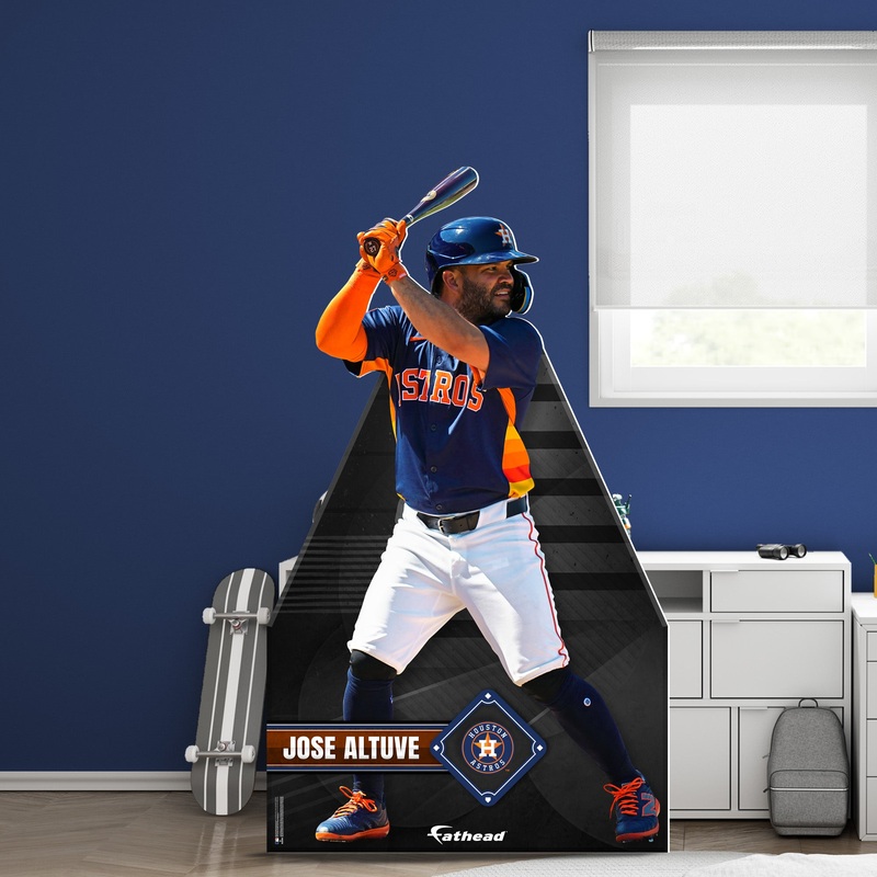 Jose Altuve – Life-Size Stand Out – Official MLB – Houston Astros – Foam Core Cutout