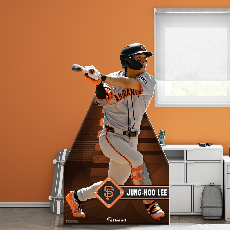 Jung Hoo-Lee – Life-Size Stand Out – Official MLB – San Francisco Giants – Foam Core Cutout